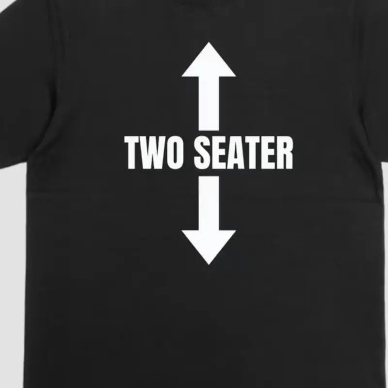 Men's Two Seater T-Shirt, 100% Cotton, Casual Streetwear - Breathable Hoodie, Sweatshirt | GrindPrints.com