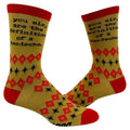 Men's You Sir Are The Definition Of A Headache Socks Funny Retro Sarcastic Footwear Funny Graphic Socks Comfortable...