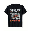 Men's mechanic T-shirt, car mechanic T-shirt, simple design, showing a sense of high-end Made in USA Hoodie, Sweatshirt