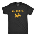 Mens Al Dente T Shirt Funny Macaroni Cooked Pasta Graphic Novelty Tee For Guys Mens Funny T Shirts Cool Tees Soft Stylish...