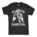 Mens All Men Are Cremated Equal T Shirt Funny Halloween Party Tee For Guys Mens Funny T Shirts Cool Tees Soft Stylish...
