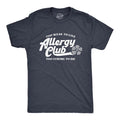 Allergy Club Funny Seasonal Pollen Allergies Joke Guys Funny Cool Soft Casual Menswear Funny Sarcastic Short Sleeve Novelty Guys Navy T-Shirts, Hoodie, Sweatshirt