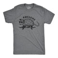 Mens Awesome Possum T shirt Funny Cool 90s Retro Animal Lover Graphic Tee Mens Funny T Shirts Cool Tees Soft Stylish...