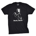 Mens Bach Bach T Shirt Funny Classical Composer Chicken Tee Mens Funny T Shirts Cool Tees Soft Stylish Casual Menswear...