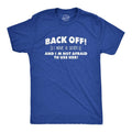 Mens Back Off I Have a Sister Not Afraid To Use Her Funny Sibling T shirt Mens Funny T Shirts Cool Tees Soft Stylish...