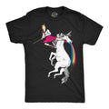 Mens Badass Barbara Funny T Shirt Unicorn Graphic Tee for Men Mens Funny T Shirts Cool Tees Soft Stylish Casual Menswear...