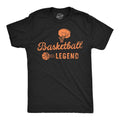 Mens Basketball Legend Funny T Shirts Sarcastic Sports Graphic Tee For Men Mens Funny T Shirts Cool Tees Soft Stylish...