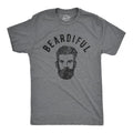 Mens Beardiful T Shirt Funny Good Looking Facial Hair Novelty Handsome Graphic Tee For Guys Mens Funny T Shirts Cool Tees...