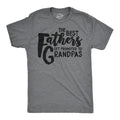 Mens Best Fathers Get Promoted To Grandpas Funny Family Relationship T shirt Mens Funny T Shirts Cool Tees Soft Stylish...