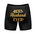 Mens Best Husband Ever Boxers Funny Fathers Day Gift Graphic Novelty Underwear for Guys Funny Graphic Boxers Dad Joke ...