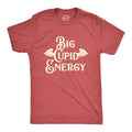 Mens Big Cupid Energy T Shirt Funny Valentines Day Novelty Tee for Men Mens Funny T Shirts Cool Tees Soft Stylish Casual...