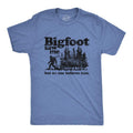 Mens Bigfoot Saw Me But No One Believes Him T Shirt Funny Sasquatch Graphic Novelty Tee Mens Funny T Shirts Cool Tees...
