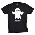 Mens Boo Yah Funny Spooky Cute Halloween October Fall Ghost T shirt Mens Funny T Shirts Cool Tees Soft Stylish Casual...