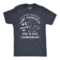 Camp Sasquatch Home Hide Seek Championship Funny Bigfoot Joke Guys Funny Cool Soft Casual Menswear Funny Sarcastic Short Sleeve Novelty Navy T-Shirts, Hoodie, Sweatshirt