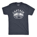 Captain Funny Boating Ocean First Mate Cruise Party Summer Vacation Funny Cool Soft Casual Menswear Funny Summer Short Sleeve Novelty Guys Navy T-Shirts, Hoodie, Sweatshirt