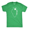 Chicago Illinois Saint Patrick'S Funny St. Paddy'S Day Parade Novelty Guys Funny Cool Soft Casual Menswear Saint Patrick'S Day Green T-Shirts, Hoodie, Sweatshirt