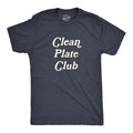 Mens Clean Plate Club T Shirt Funny Thanksgiving Dinner Lovers Tee For Guys Mens Funny T Shirts Cool Tees Soft Stylish...