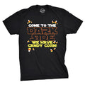 Mens Come to Dark Side We Have Candy Corn Halloween T shirt Mens Funny T Shirts Cool Tees Soft Stylish Casual Menswear...