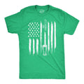 Craft Beer American Flag St Patricks Day Drinking Funny Cool Soft Casual Menswear Green T-Shirts, Hoodie, Sweatshirt