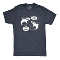 Mens Da-Dum Da-Dum Shark T Shirt Funny Summer Vacation Tee For Guys Mens Funny T Shirts Cool Tees Soft Stylish Casual...
