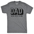 Mens Dad The Man The Myth The Legend T Shirt Funny Fathers Day Gift Tee for Guys Mens Funny T Shirts Cool Tees Soft...