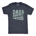 Mens Dads Against Weeds T Shirt Funny Weed Whacker Lawn Mowing Tee For Guys Mens Funny T Shirts Cool Tees Soft Stylish...