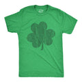 Distressed Clover Cool St Patricks Day Vintage Shamrock Awesome Funny Cool Soft Casual Menswear Saint Patrick'S Day Funny Vintage Green T-Shirts, Hoodie, Sweatshirt