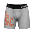 Mens Do These Make My Bass Look Big Boxers Funny Fishing Butt Joke Novelty Underwear For Guys Funny Graphic Boxers Dad...