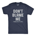 Mens Dont Blame Me I Married Into This Mess T Shirt Funny In Laws Family Joke Tee for Guys Mens Funny T Shirts Cool Tees...