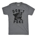 Mens Dont Poke Funny T Shirts Sarcastic Bear Graphic Tee for Men Mens Funny T Shirts Cool Tees Soft Stylish Casual...