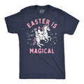 Mens Easter Is Magical Funny T Shirt Sarcastic Easter Bunny Graphic Tee For Men Mens Funny T Shirts Cool Tees Soft...