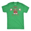 Mens Elf Body T Shirt Funny Cute Xmas Party Santas Helper Tee For Guys Mens Funny T Shirts Cool Tees Soft Stylish Casual...