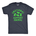 Mens Emotional Support Animal T Shirt Funny Mental Health Gummy Bear Candy Joke Tee For Guys Mens Funny T Shirts Cool...