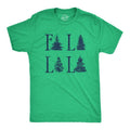 Mens Fa La La La T Shirt Funny Xmas Carol Tree Tee For Guys Mens Funny T Shirts Cool Tees Soft Stylish Casual Menswear...
