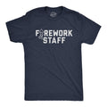Mens Firework Staff T Shirt Funny 4th Of July Independence Day Graphic Tee Mens Funny T Shirts Cool Tees Soft Stylish...