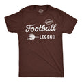 Mens Football Legend Funny T Shirts Sarcastic Sports Graphic Tee for Men Mens Funny T Shirts Cool Tees Soft Stylish...