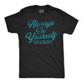 Mens Funny T Shirts Always Be Yourself Unless You Suck Then Be Better Sarcastic Novelty Tee For Men Mens Funny T Shirts...