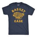 Mens Funny T Shirts Basket Case Sarcastic Frech Fries Graphic Tee for Men Mens Funny T Shirts Cool Tees Soft Stylish...