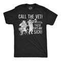 Mens Funny T Shirts Call The Vet These Cats Are Sick Sarcastic Music Graphic Novelty Tee For Men Mens Funny T Shirts Cool...