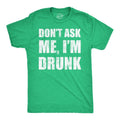 Mens Funny T Shirts Dont Ask Me Im Drunk St Patricks Day Party Tee For Men Mens Funny T Shirts Cool Tees Soft Stylish...