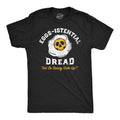 Funny Eggs Istential Dread Sarcastic Food Novelty Funny Cool Soft Casual Menswear Sarcastic Funny Food Short Sleeve Novelty Black T-Shirts, Hoodie, Sweatshirt