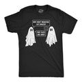 Mens Funny T Shirts Ghost Joke Sarcastic Halloween Bedsheet Ghosts Graphic Novelty Tee For Men Mens Funny T Shirts Cool...