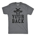 Mens Funny T Shirts Goat Your Back Sarcastic Graphic Novelty Tee For Men Mens Funny T Shirts Cool Tees Soft Stylish...