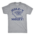 Mens Funny T Shirts Holey Moley Sarcastic Corn Hole Graphic Tee For Men Mens Funny T Shirts Cool Tees Soft Stylish Casual...