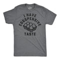 Mens Funny T Shirts I Have Eggspensive Tastes Sarcastic Egg Graphic Novelty Tee For Men Mens Funny T Shirts Cool Tees...