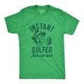 Mens Funny T Shirts Instant Golfer Just Add Beer Sarcastic Golfing Graphic Drinking Novelty Tee For Men Mens Funny T...