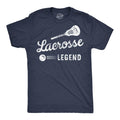 Mens Funny T Shirts Lacrosse Legend Sarcastic Sports Graphic Tee For Men Mens Funny T Shirts Cool Tees Soft Stylish...