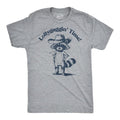 Mens Funny T Shirts Lollygaggin Time Sarcastic Raccoon Graphic Novelty Tee For Men Mens Funny T Shirts Cool Tees Soft...