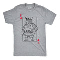 Mens Funny T Shirts Lonely King Of Diamonds Sarcastic Playing Card Graphic Novelty Tee For Men Mens Funny T Shirts Cool...
