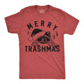 Mens Funny T Shirts Merry Trashmas Sarcastic Christmas Graphic Novelty Tee For Men Mens Funny T Shirts Cool Tees Soft...